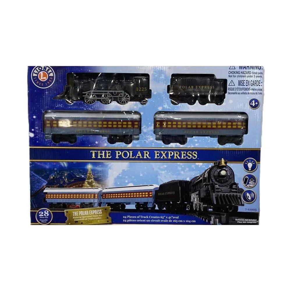 Lionel The Polar Express Ready to Play Train Set battery operated 28 pieces